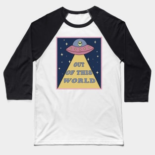 Out of This World Alien Baseball T-Shirt